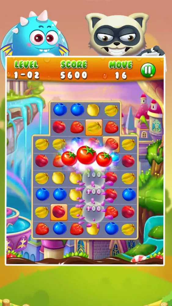 Tangkapan layar Happy Fruit Juice Mania