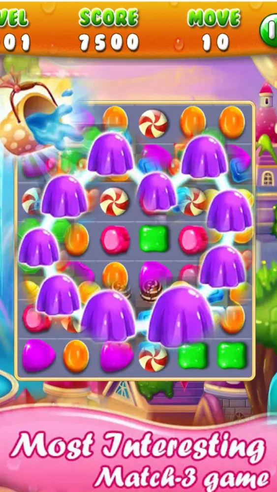 Jelly Match-3 Story应用截图