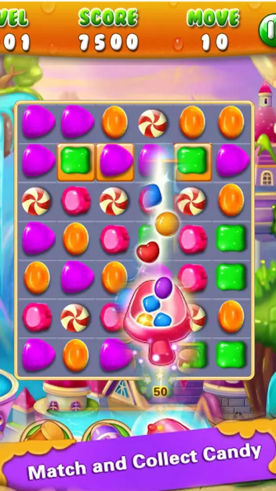 Jelly Match-3 Story应用截图