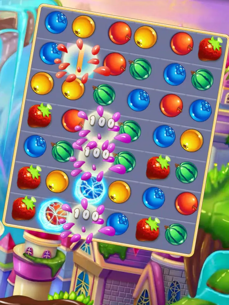 Juice Fruit Puzzle 3 iPad  Ekran Görüntüleri