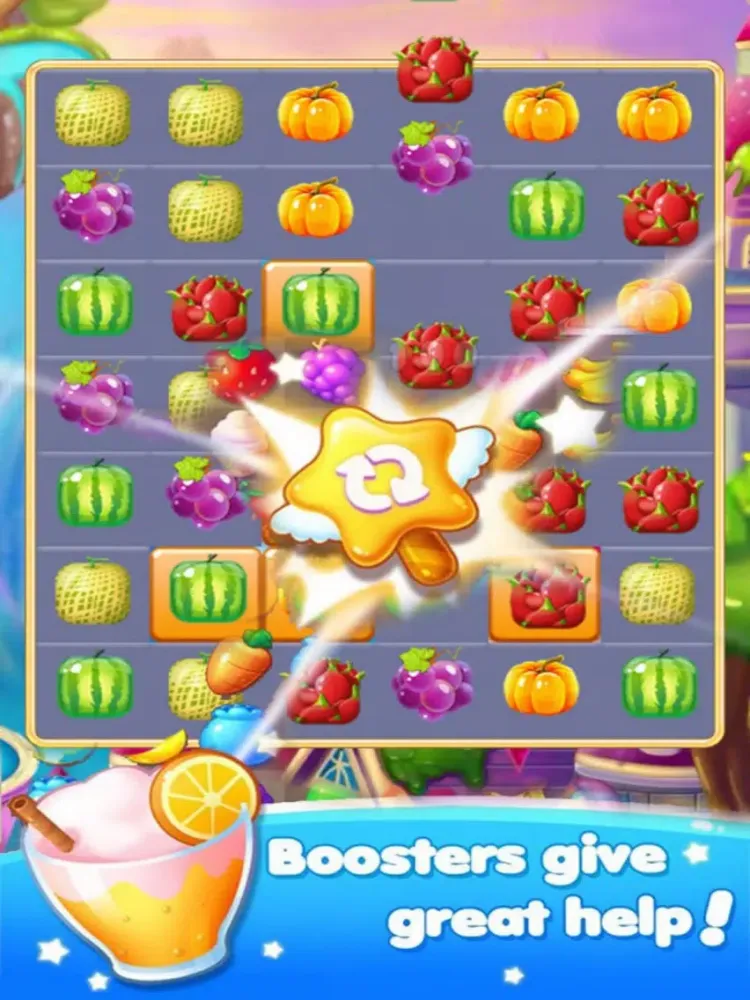 Ảnh chụp màn hình của Crush Fruit: Happy Mania iPad 