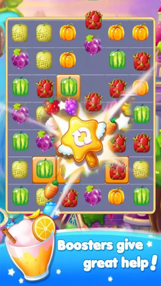 Ảnh chụp màn hình của Crush Fruit: Happy Mania