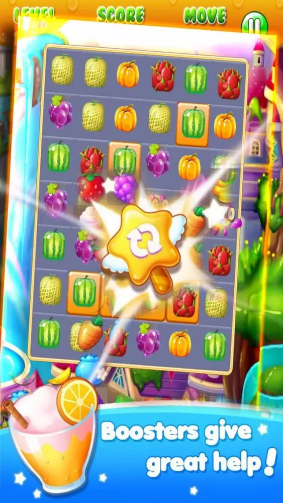 Ảnh chụp màn hình của Crush Fruit: Happy Mania