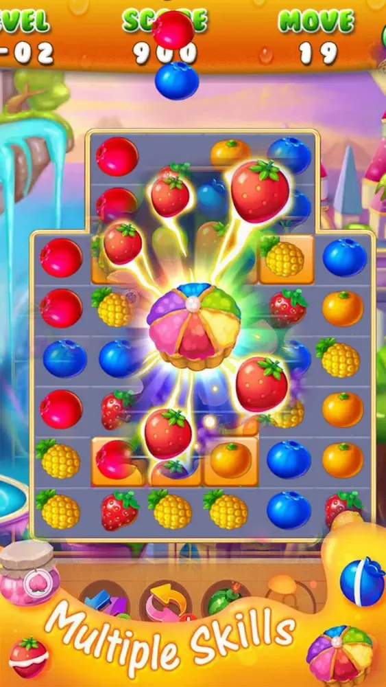 Capturas de pantalla de Fresh Fruit Splash: Fruit Match3