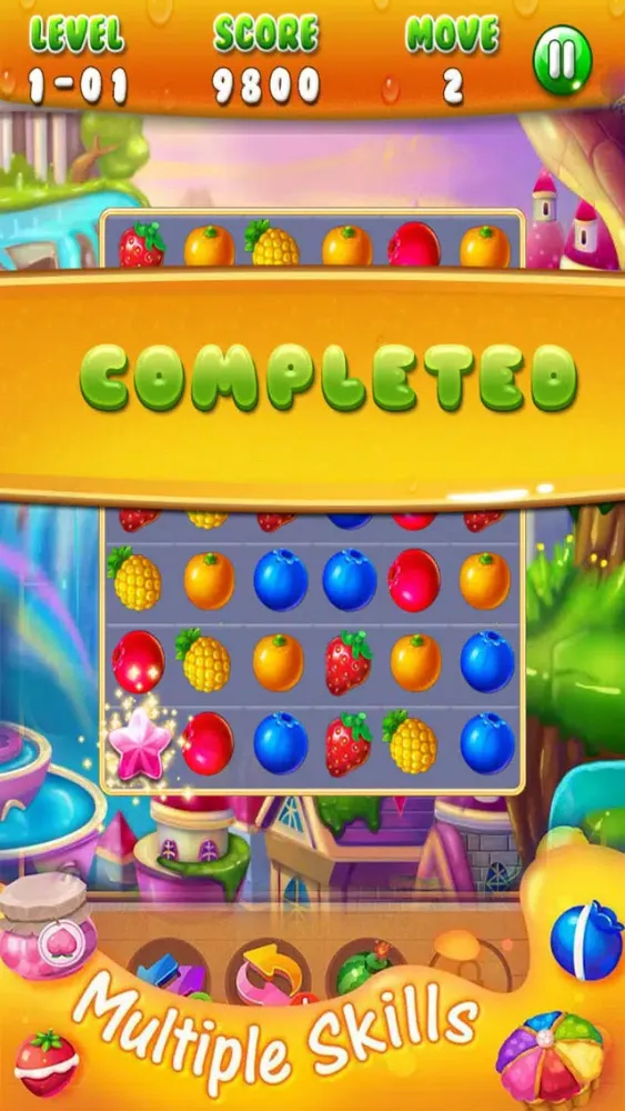 Capturas de pantalla de Fresh Fruit Splash: Fruit Match3