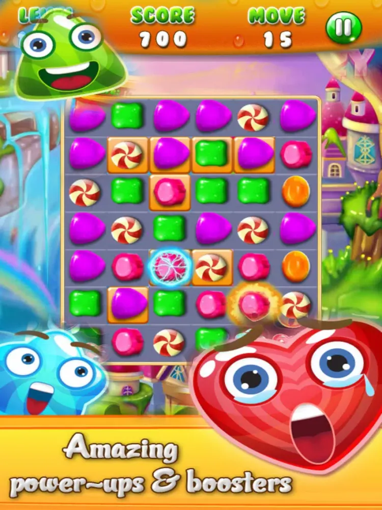 Capturas de pantalla de Candy Ice Frenzzy - Pop Match 3 iPad 