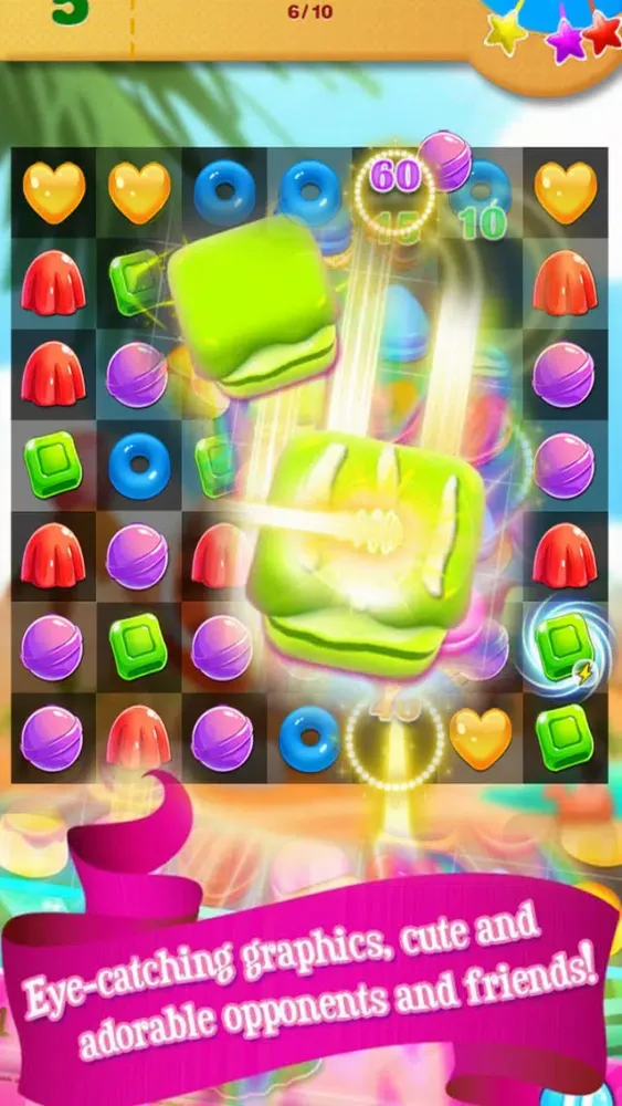 Capturas de pantalla de Paradise Jam: Jelly Sweet Mania