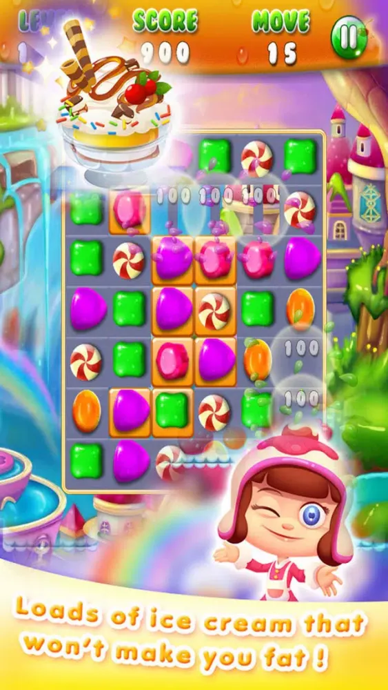 Screenshot di Candy Drop: Puzzle Match Free