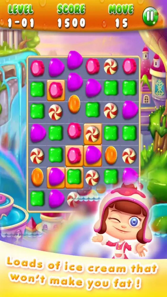 Screenshot di Candy Drop: Puzzle Match Free