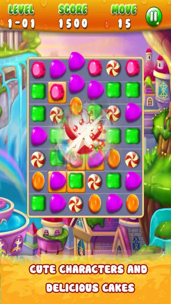 Chocole Candy: Mania Match Drop 스크린샷