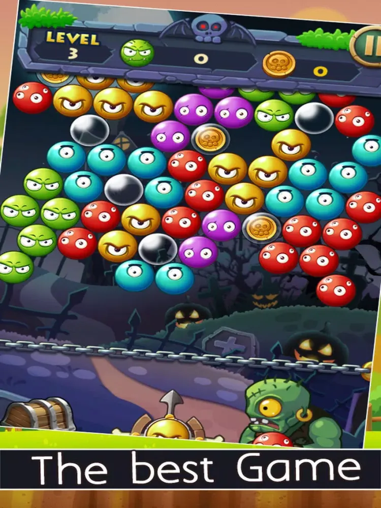 Capturas de tela do Bubble Link Legend - Shoot the Ball Version iPad 