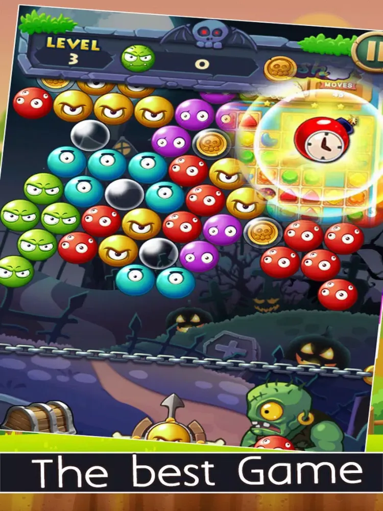 Capturas de tela do Bubble Link Legend - Shoot the Ball Version iPad 