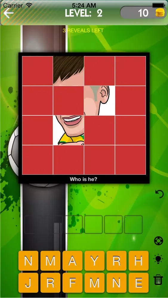 Who is this world football player? : a trivia guess game Screenshots