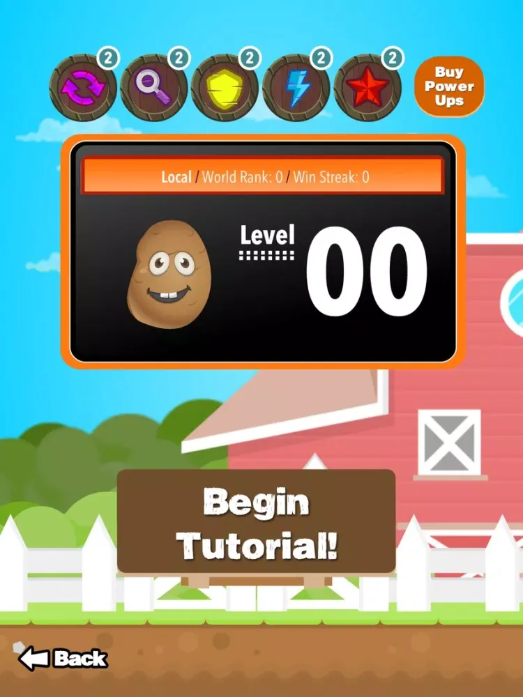 Harvest Farm Battle : Veggies match 3 multiplayer mode puzzle game iPad 应用截图