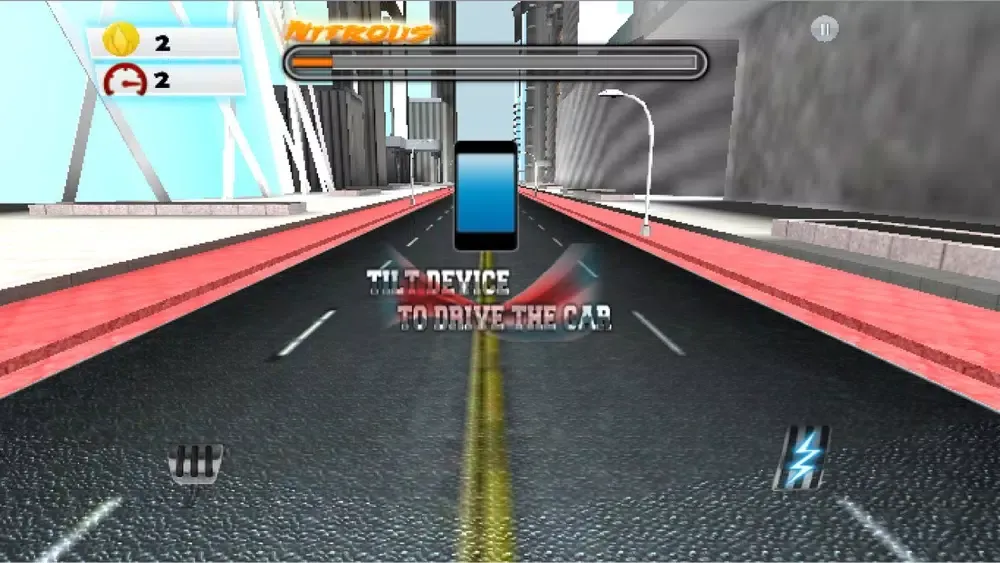 Capturas de pantalla de 3D Police chase pursuit on the traffic highway
