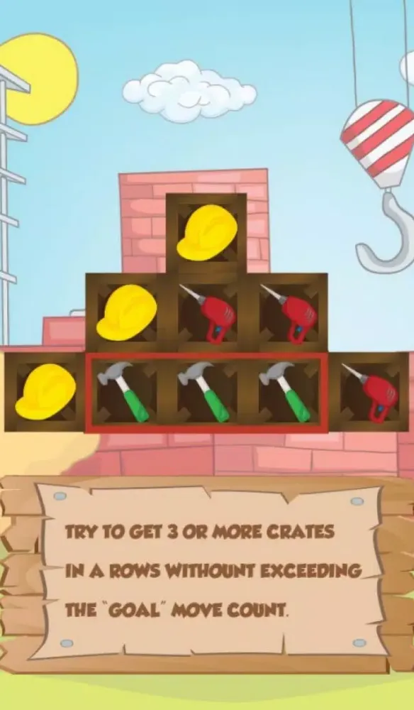 Tools BOX : Construction material matching game for kids應用截圖