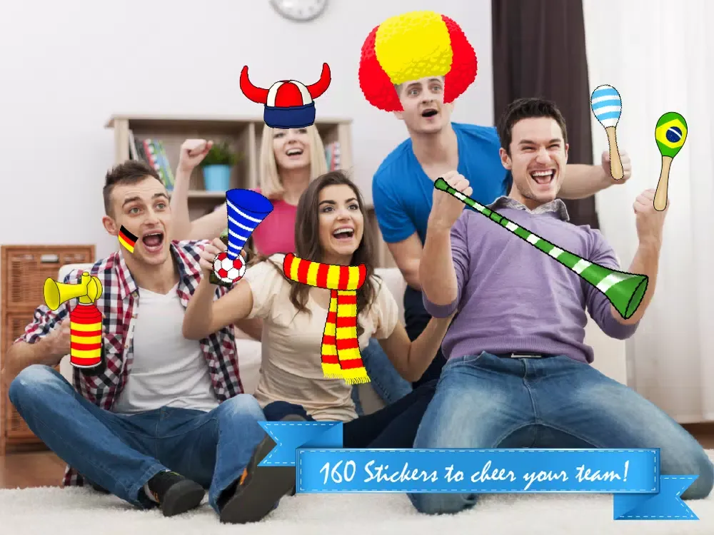 Football Sticker iPad  سکرین شاٹس