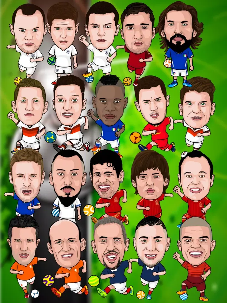 Football Sticker iPad  سکرین شاٹس