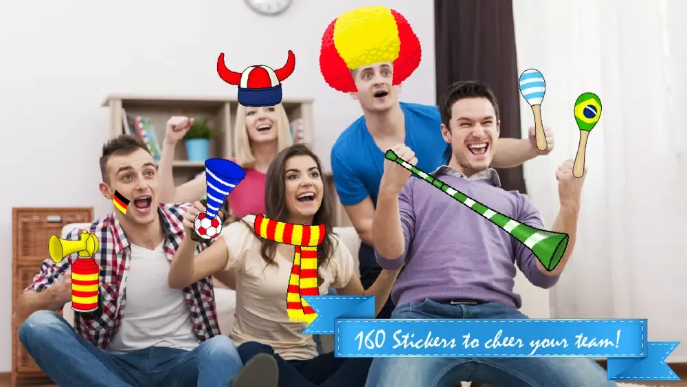 Football Sticker سکرین شاٹس