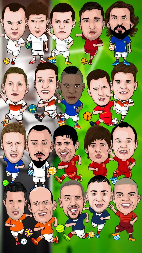Football Sticker سکرین شاٹس
