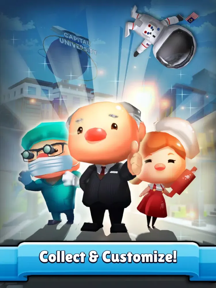 NETTWORTH Life Simulation Game iPad  スクリーンショット