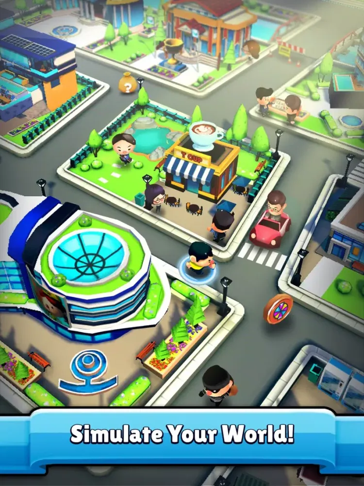 NETTWORTH Life Simulation Game iPad  スクリーンショット