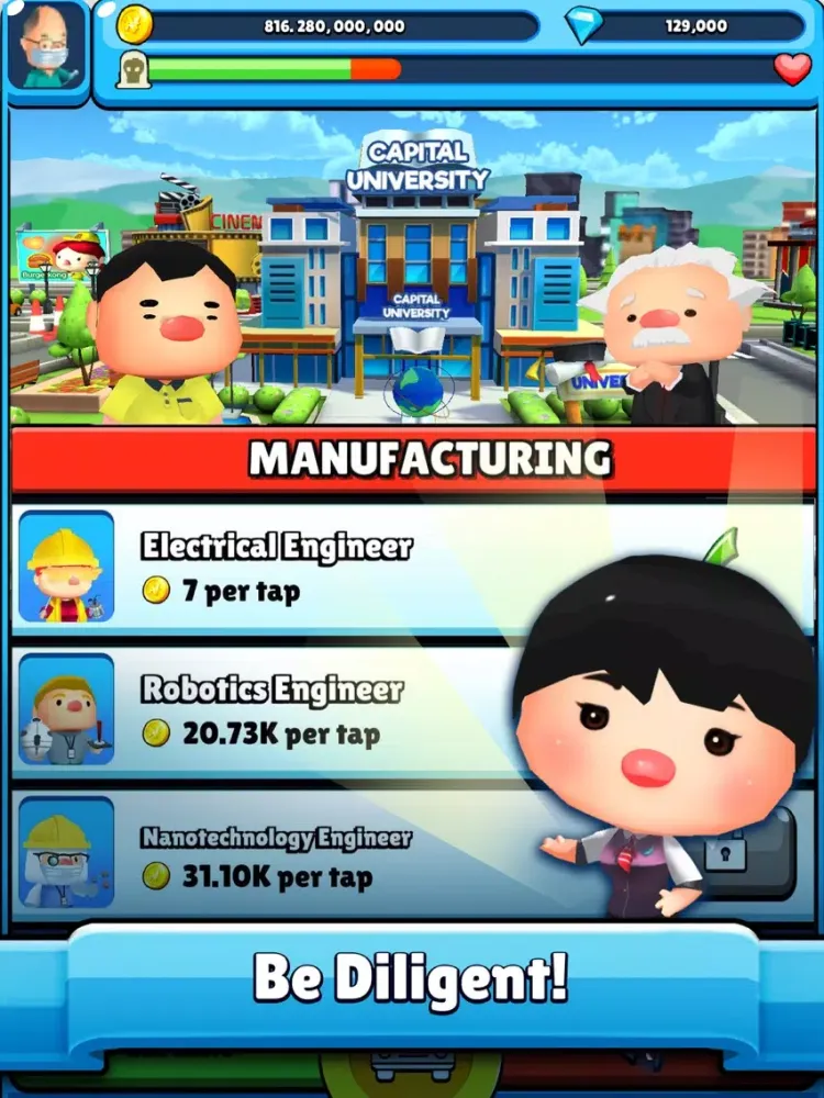 NETTWORTH Life Simulation Game iPad  スクリーンショット