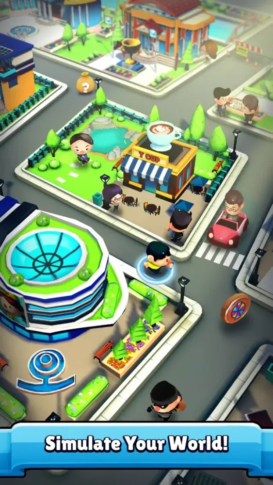 NETTWORTH Life Simulation Game スクリーンショット