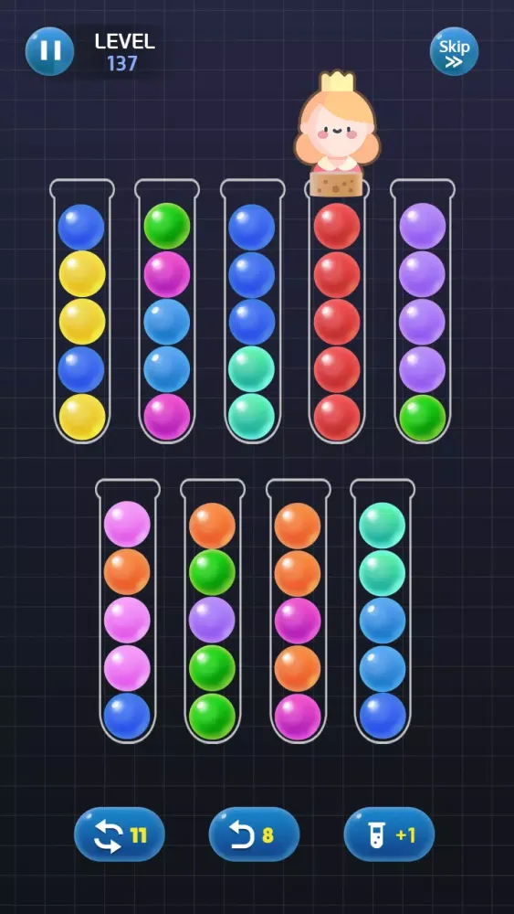 Tangkapan skrin Sort Puzzle Friends