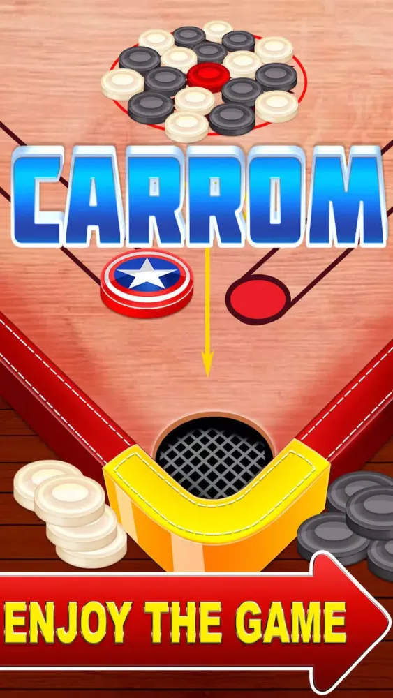 Carrom - Disc Game- Board Game Screenshots