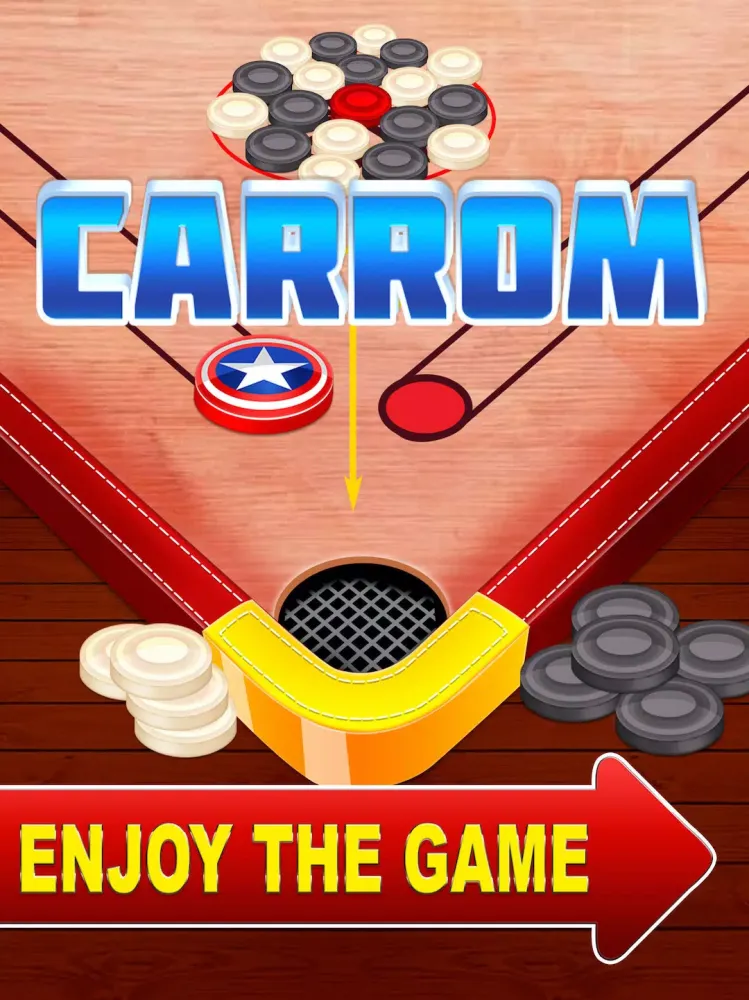 Carrom - Disc Game- Board Game Screenshots