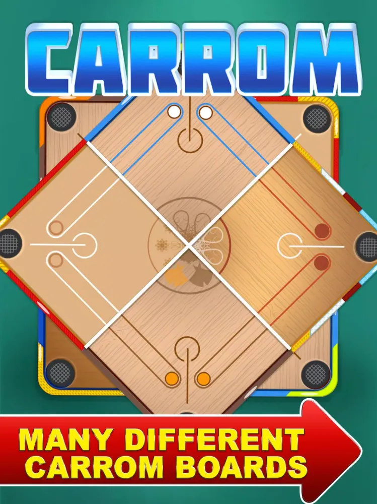 Carrom - Disc Game- Board Game Screenshots