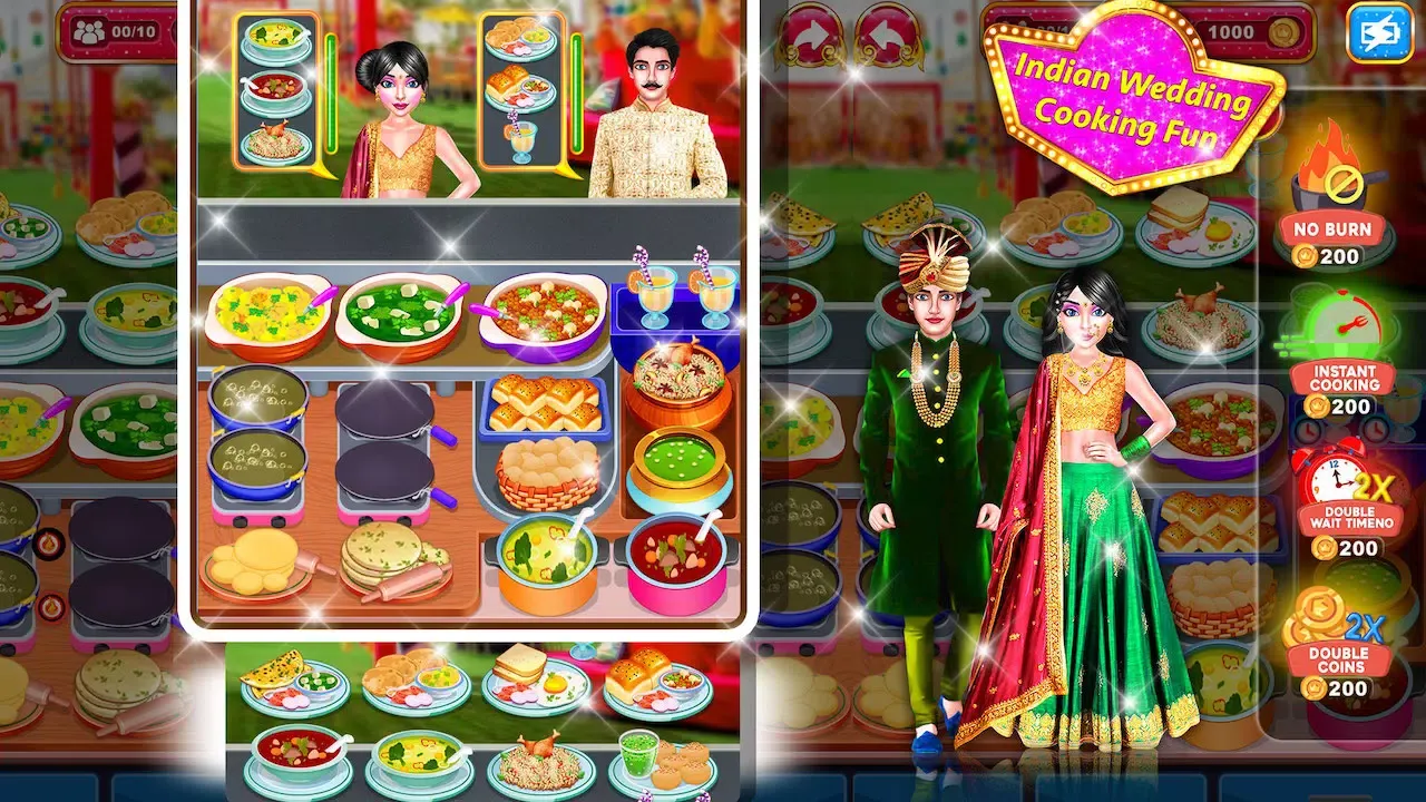 Indian Wedding Cooking Game Screenshots