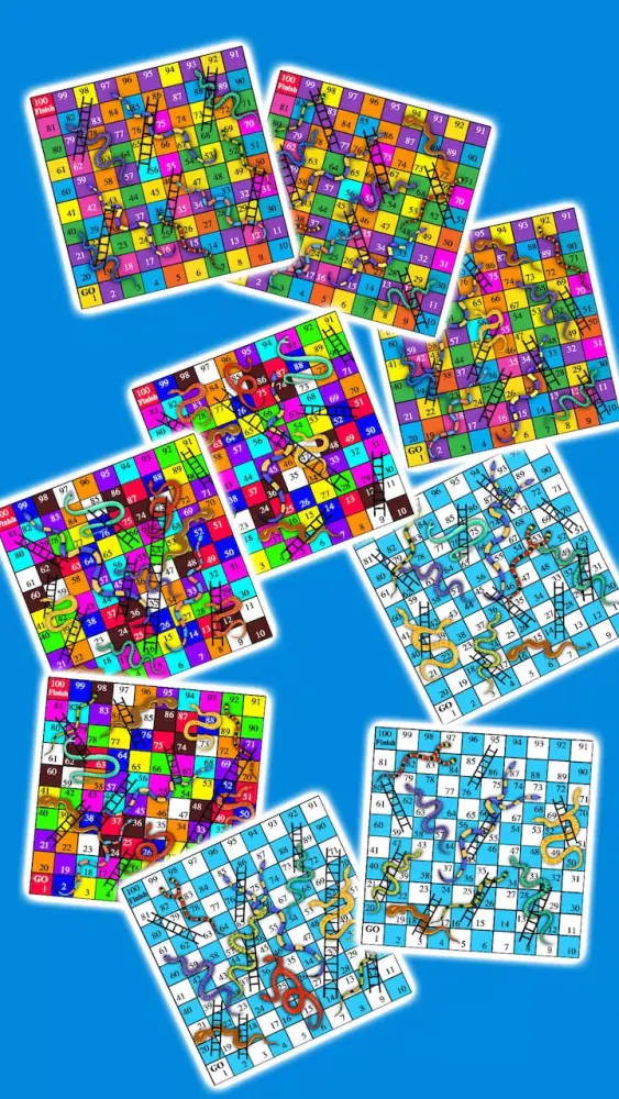 Zrzuty ekranu Snakes & Ladders - Board Games