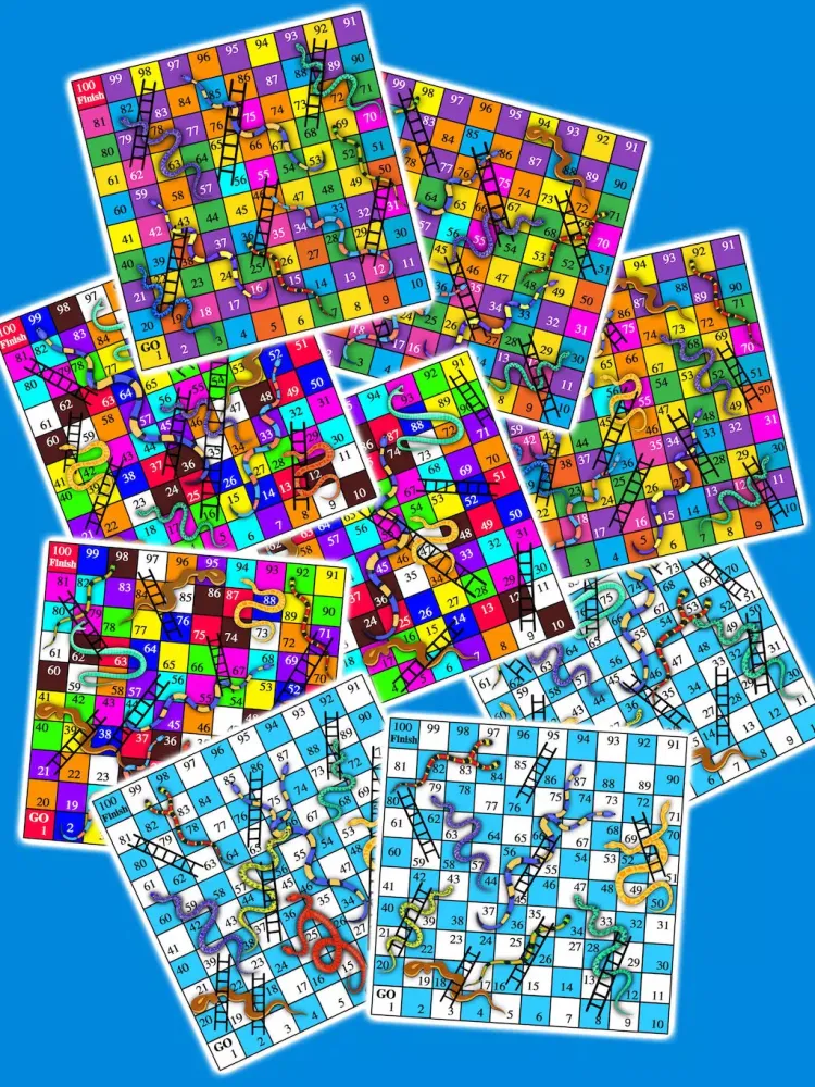 Zrzuty ekranu Snakes & Ladders - Board Games