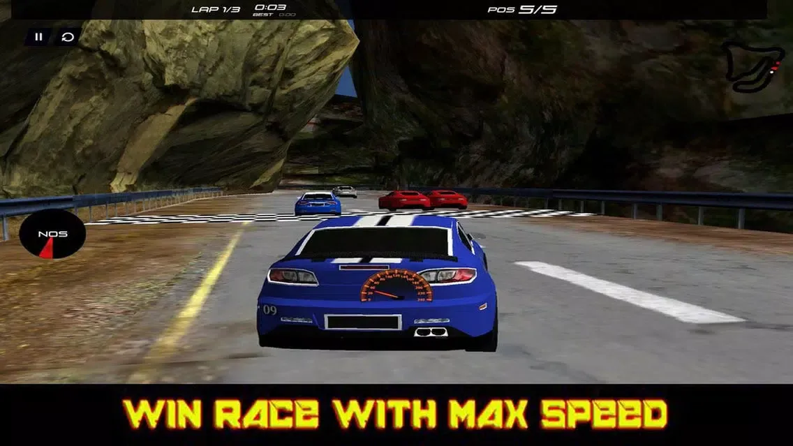 Racing Fast Car Mountain स्क्रीनशॉट