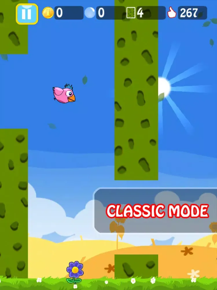 Clumsy Bird 2014 iPad  スクリーンショット