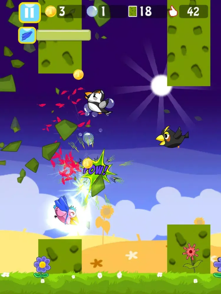 Clumsy Bird 2014 iPad  スクリーンショット