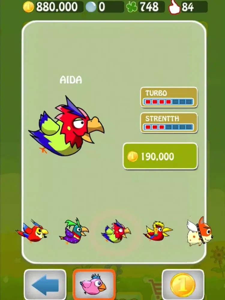 Clumsy Bird 2014 iPad  スクリーンショット
