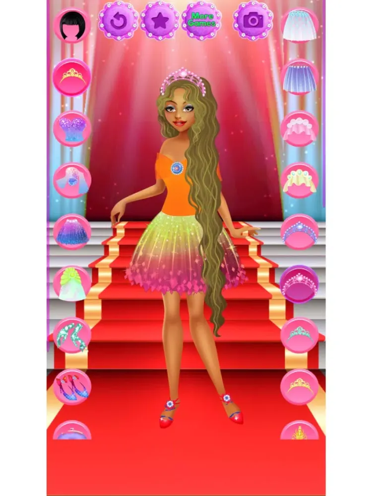 Capturas de pantalla de Red Carpet Fashion Princesses iPad 