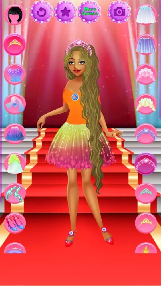 Capturas de pantalla de Red Carpet Fashion Princesses