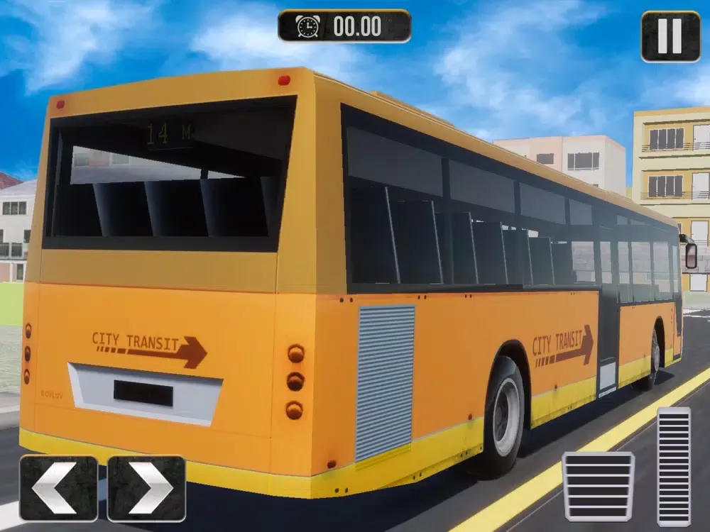 Bus Driving Simulator Car Game iPad  스크린샷
