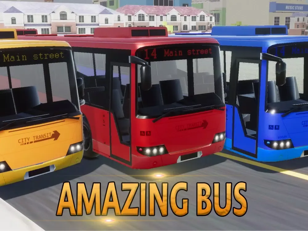 Bus Driving Simulator Car Game iPad  스크린샷
