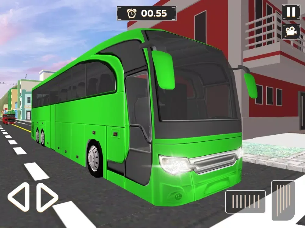 Bus Driving Simulator Car Game iPad  스크린샷