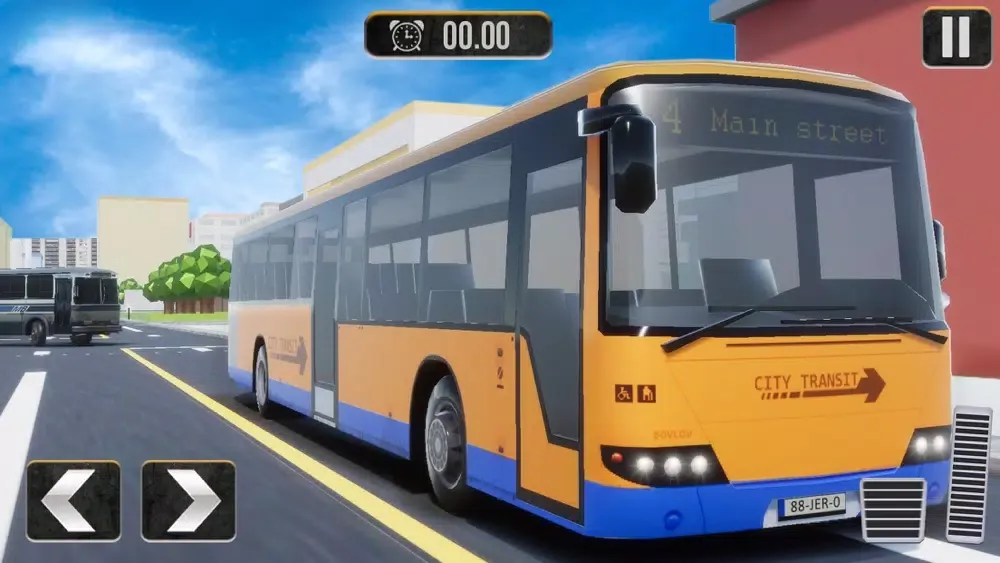 Bus Driving Simulator Car Game 스크린샷
