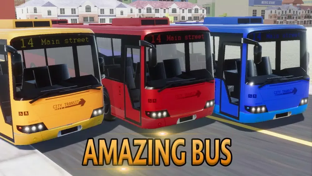 Bus Driving Simulator Car Game 스크린샷