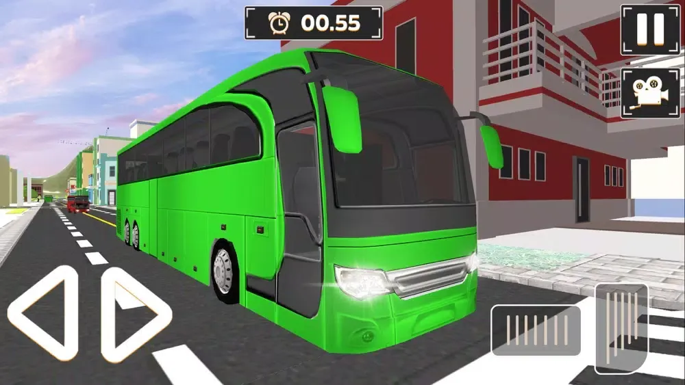 Bus Driving Simulator Car Game 스크린샷
