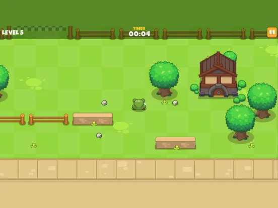 Tangkapan skrin Jumping Frog - Adventure iPad 