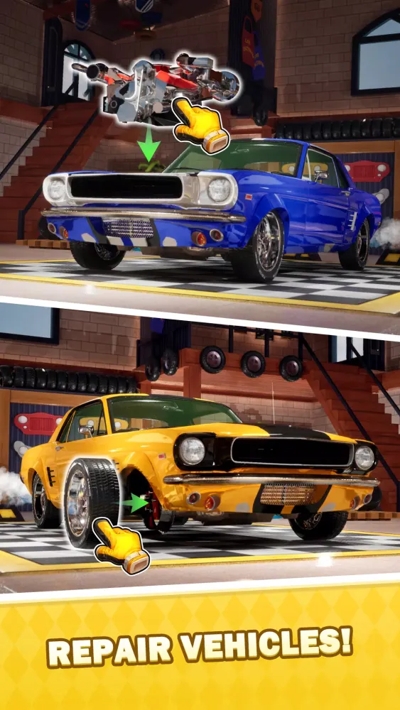 Captures d'écran de Mechanic's Life: Merge Dreams
