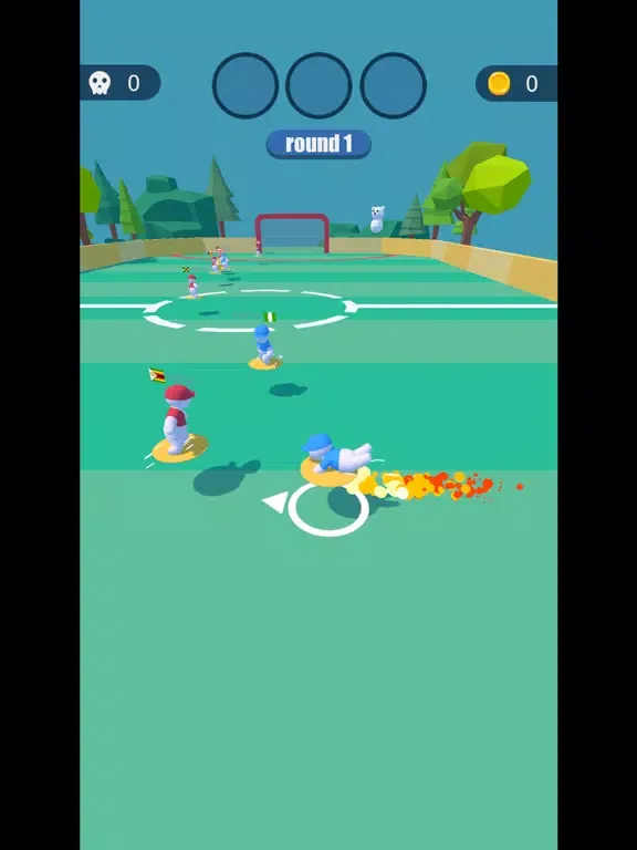 Capturas de tela do Quidditch--Mini Futsal 3D Ball iPad 